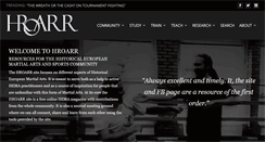 Desktop Screenshot of hroarr.com