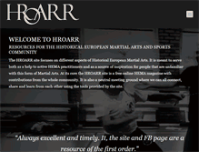 Tablet Screenshot of hroarr.com